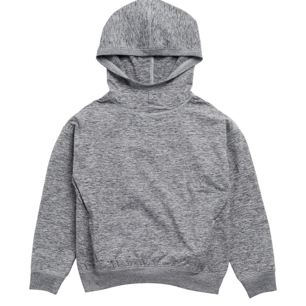 NWT Z by Zella Girl Kids' Downtown Pullover Hoodie Black -Girls Size M (8-10)